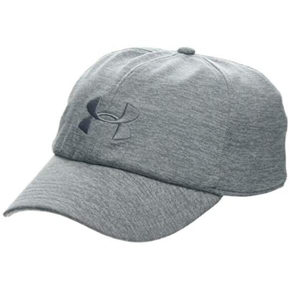 Under Armour Women's Hat Slideback Gray Embroidered Center Logo Lightweight - Picture 1 of 13